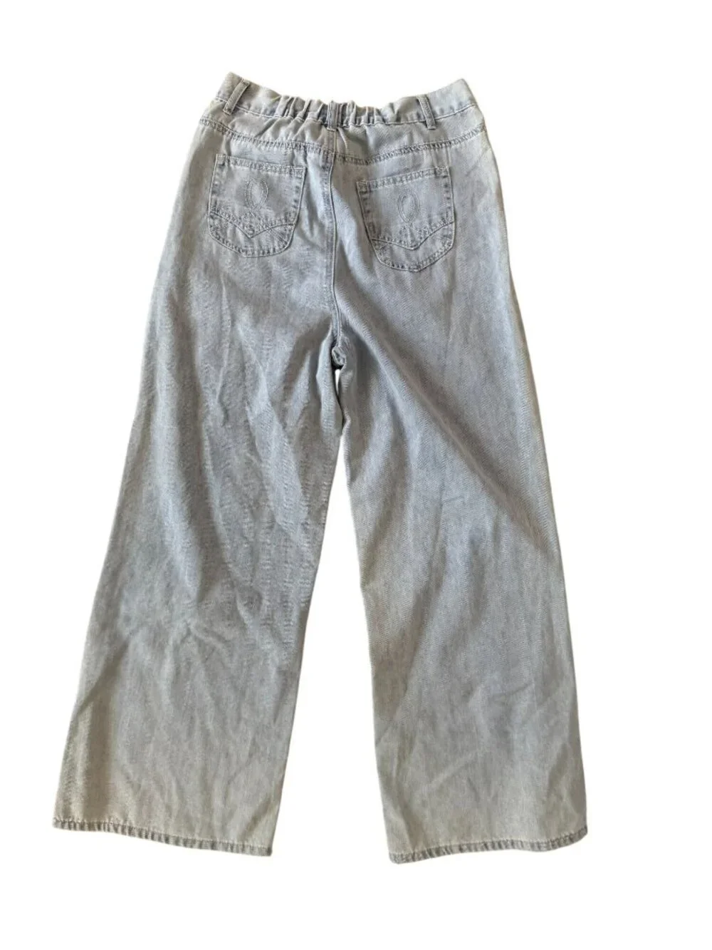 POL Denim Lace Wide Leg Jeans Size Small Womens - Picture 2 of 7